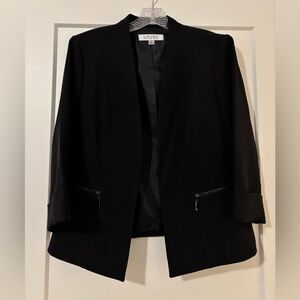 2025 Kasper Women's Elegant Black Suit Jacket BRAND NEW no tags